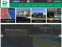 Tablet Screenshot of daltoncoatings.com